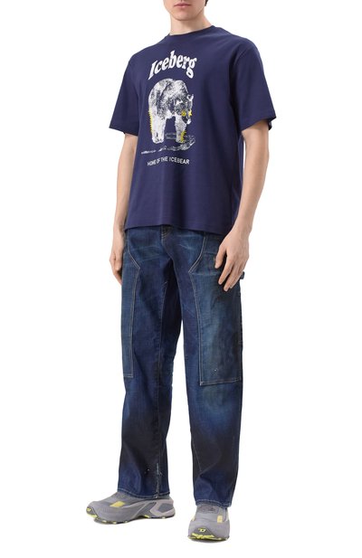 Хлопковая футболка ICEBERG, арт. F025/6307, фото 2