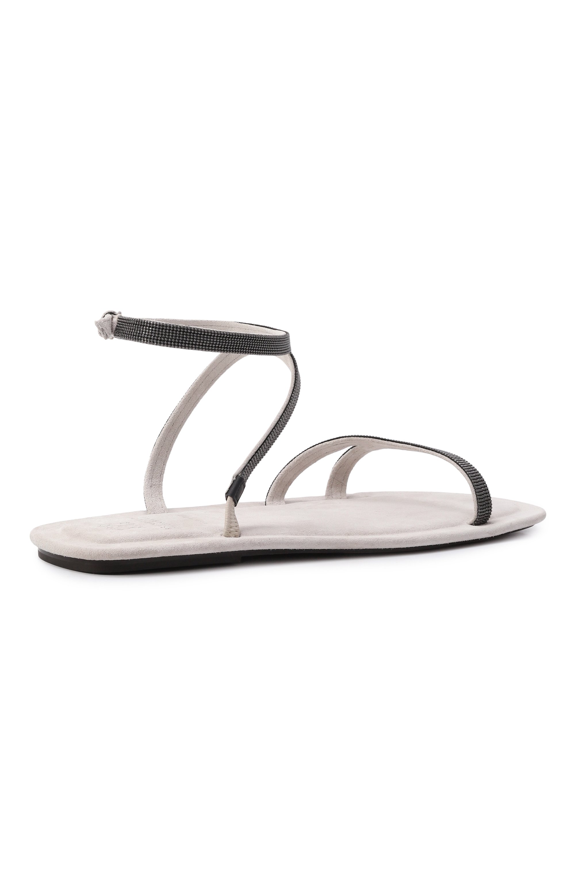 Замшевые сандалии BRUNELLO CUCINELLI, арт. MZSFC2889, фото 5