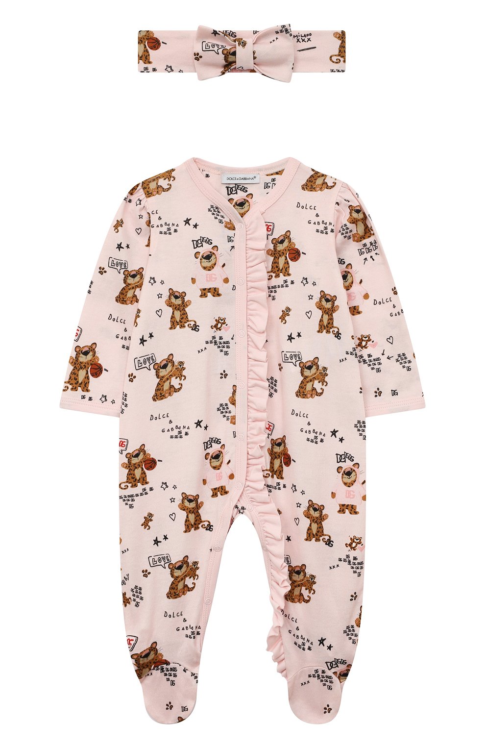Комплект из комбинезона и повязки DOLCE & GABBANA, арт. L2JG22/G7G4M, фото 1