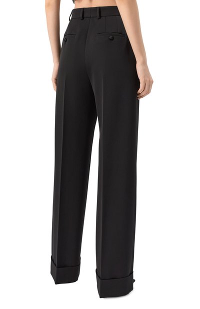 Шерстяные брюки DOLCE & GABBANA, арт. FTBM0T/FU21E, фото 4