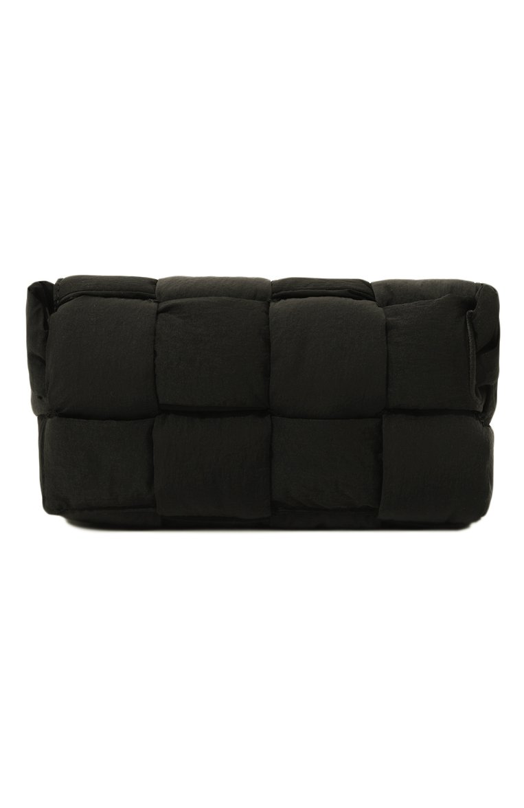 Мужская поясная сумка padded tech cassette BOTTEGA VENETA черного цвета, арт. 679763/VB080 | Фото 6 (Размер: mini; Материал: Текстиль; Ремень/цепочка: На ремешке; Случай: Повседневный)
