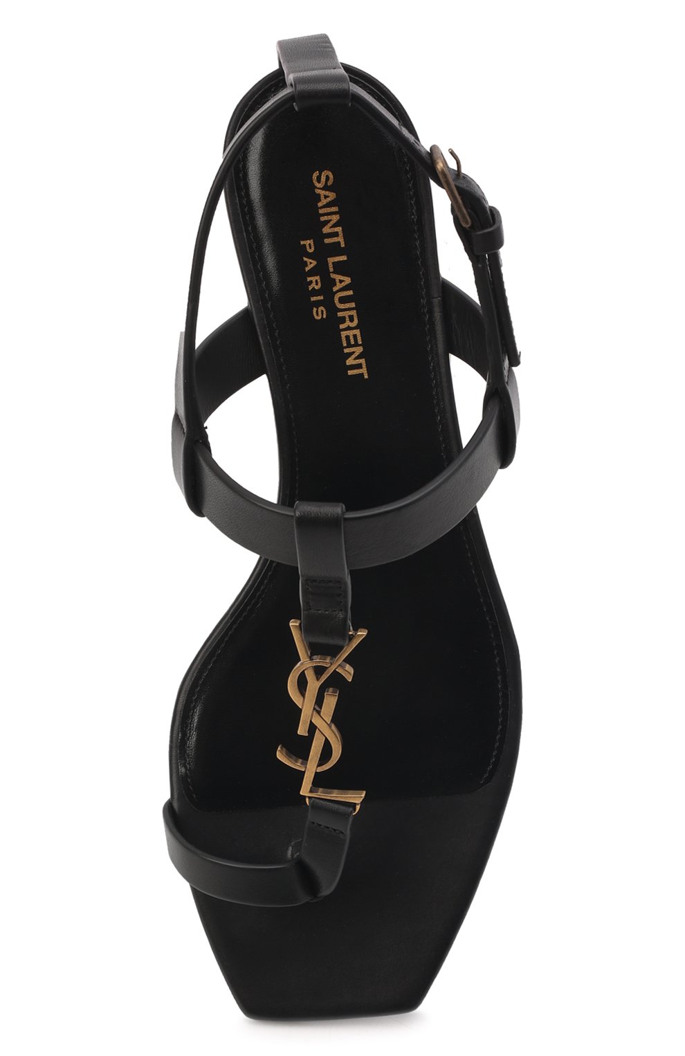 Кожаные сандалии cassandra SAINT LAURENT, арт. 664520/DWETT, фото 6