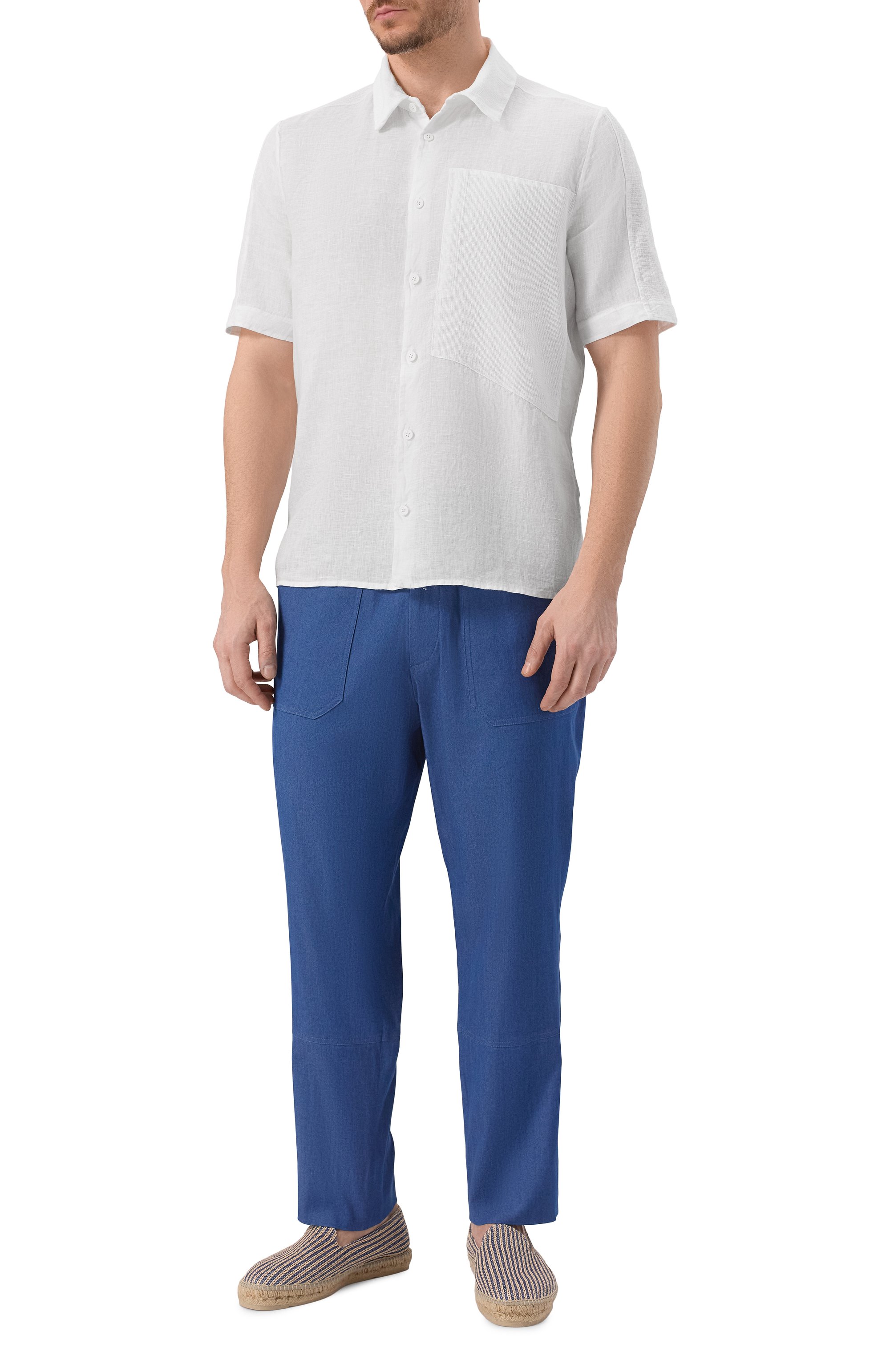 Хлопковые брюки KITON, арт. UPN004H0922702, фото 2