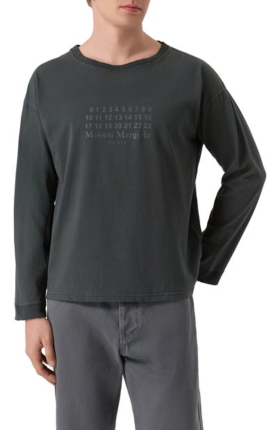 Хлопковый лонгслив MAISON MARGIELA, арт. S50GC0715/S24575, фото 3