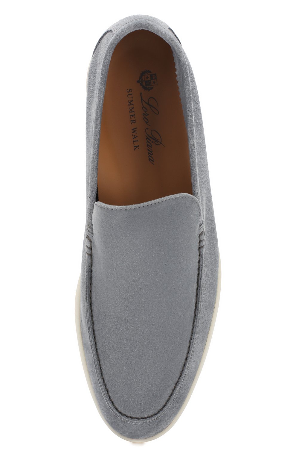 Замшевые лоферы summer walk LORO PIANA, арт. FAE8124, фото 5