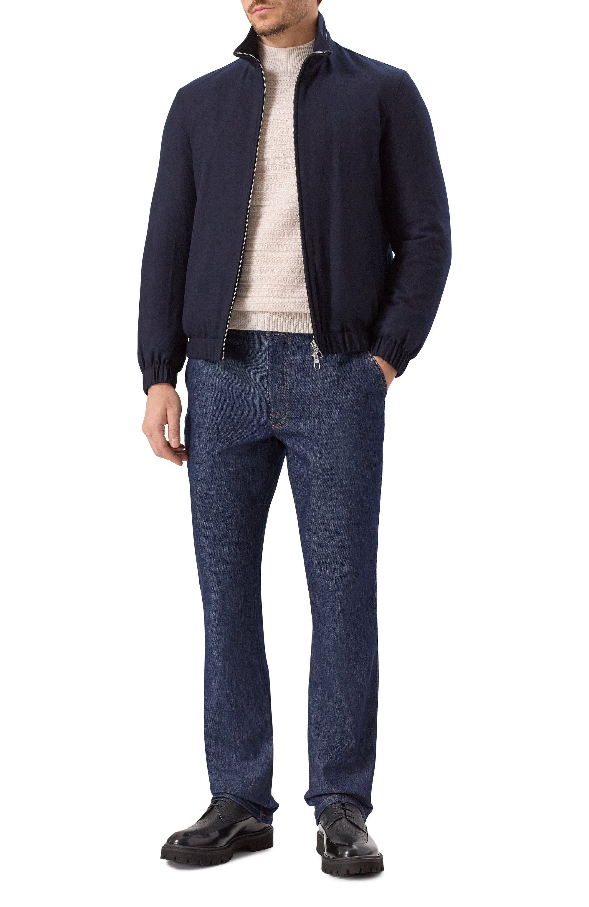 Шерстяной бомбер MONTECORE, арт. F09MUCX782A/270, фото 2