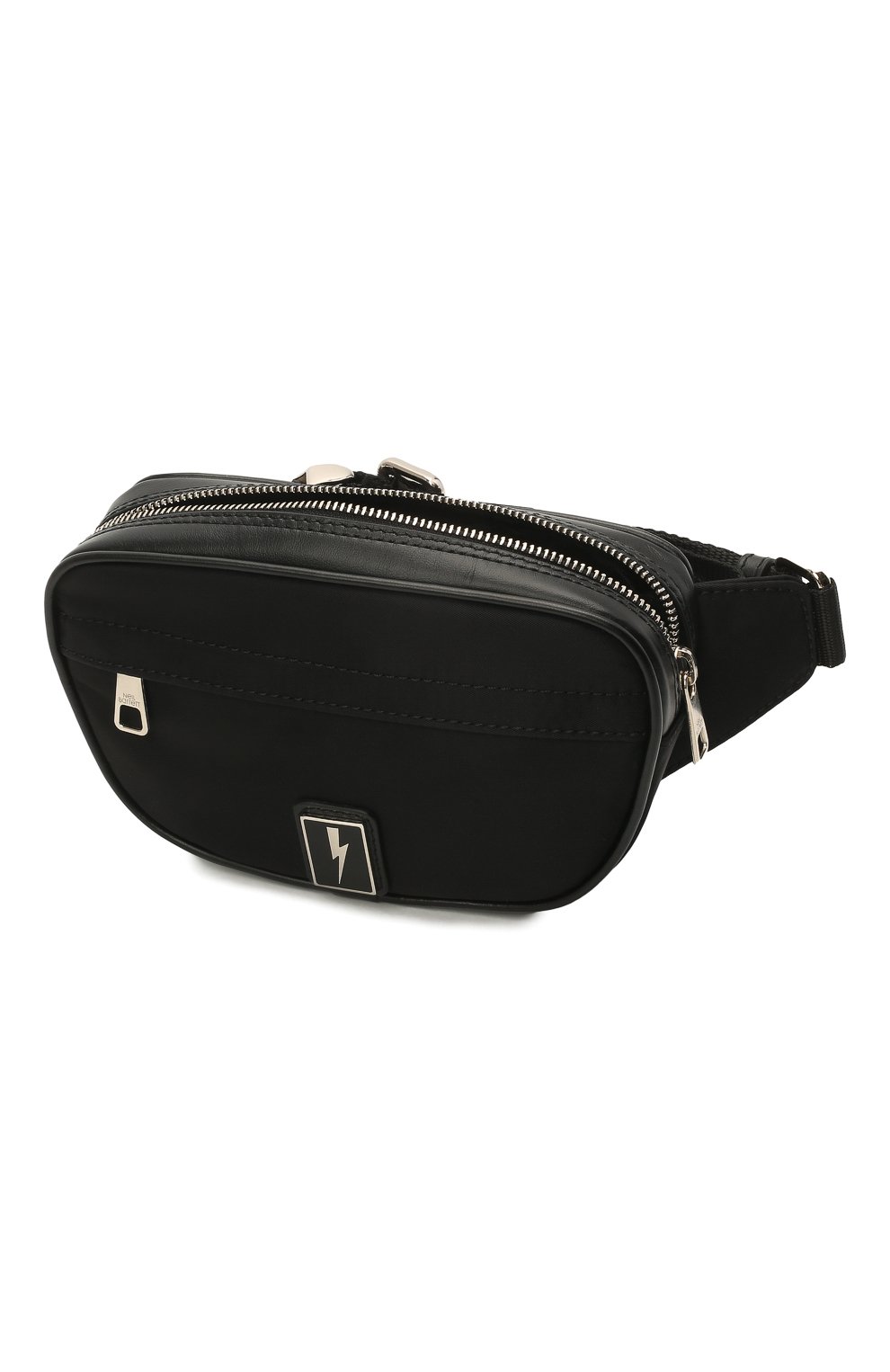 Текстильная поясная сумка NEIL BARRETT, арт. PBB0293B Q9100, фото 4