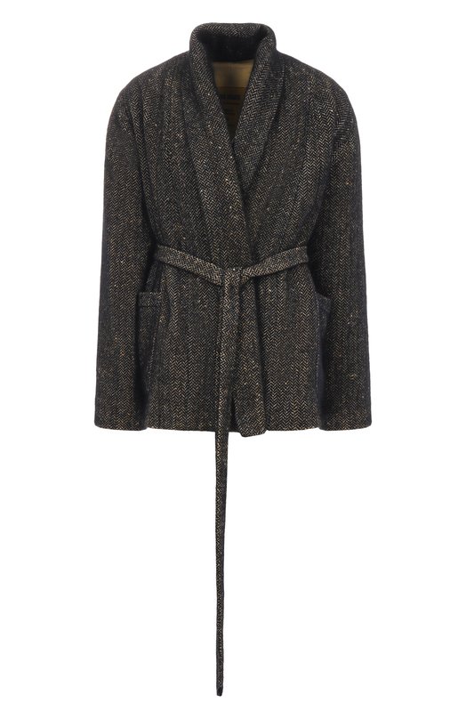 Жакет из шелка и шерсти Uma Wang UW6026 Чёрный UW6026