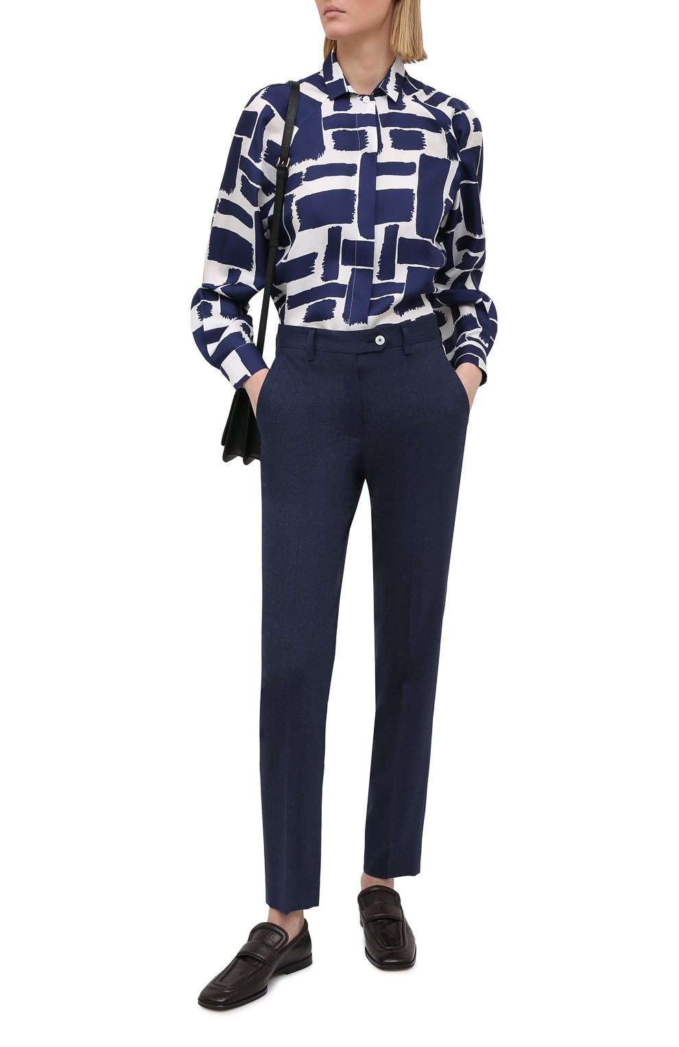 Шелковая рубашка KITON, арт. D51408K09T43, фото 2