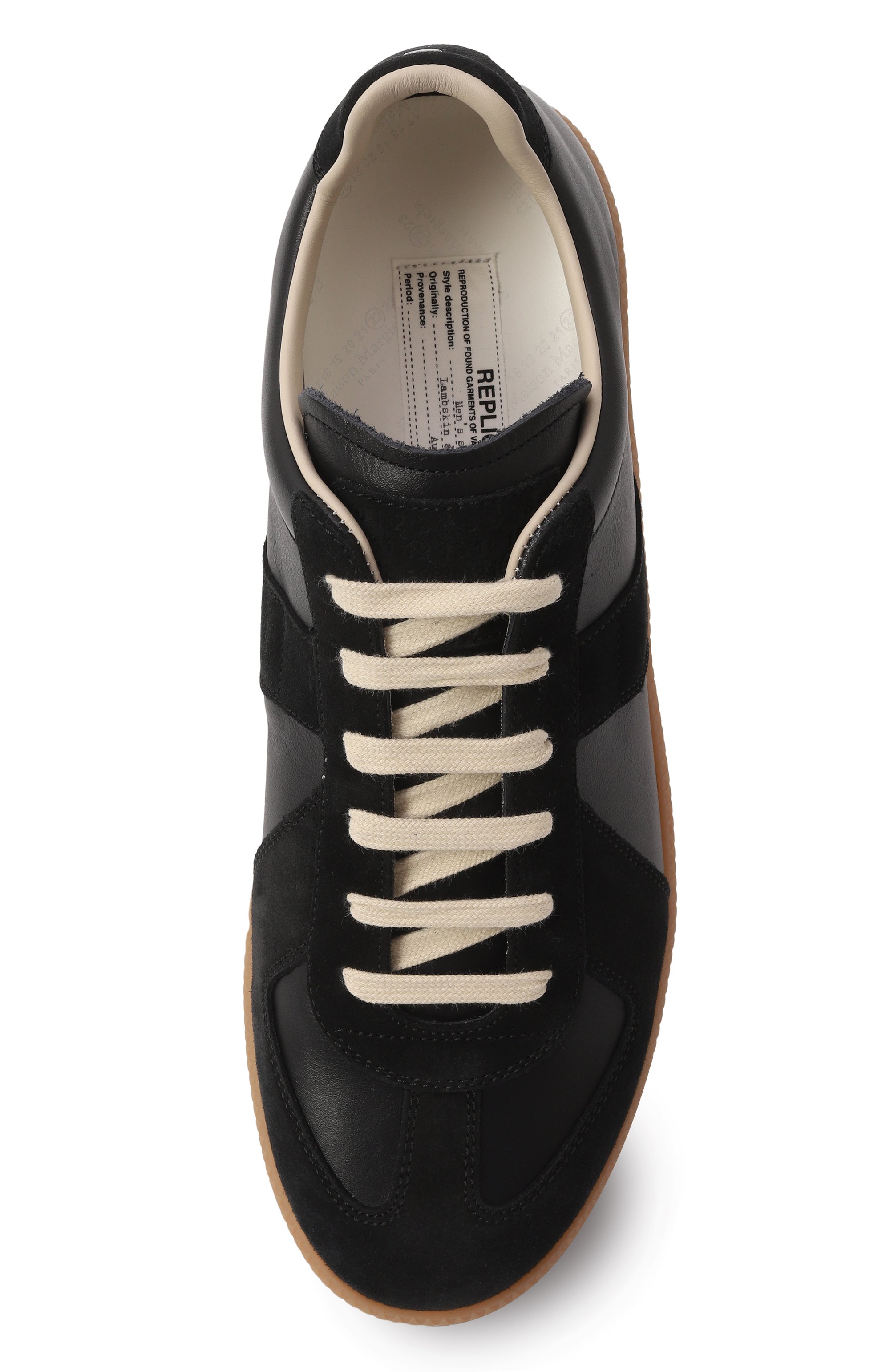 Кожаные кеды replica MAISON MARGIELA, арт. S57WS0236/P1895, фото 6