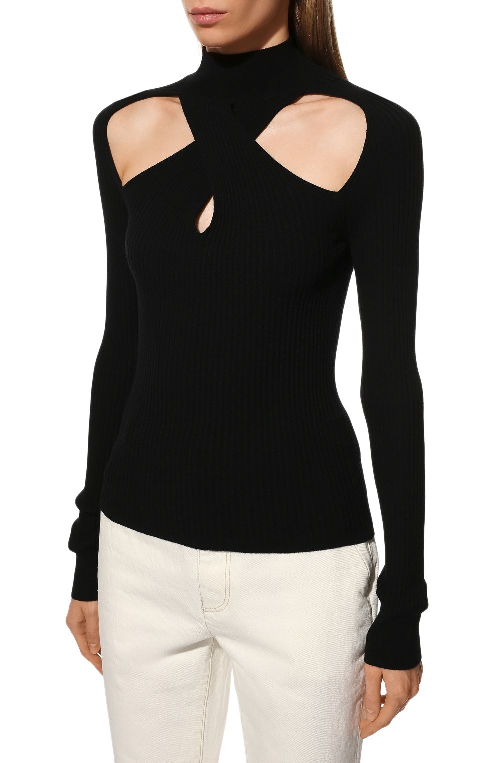 Водолазка из вискозы MSGM, арт. 3341MDM138 227768, фото 3