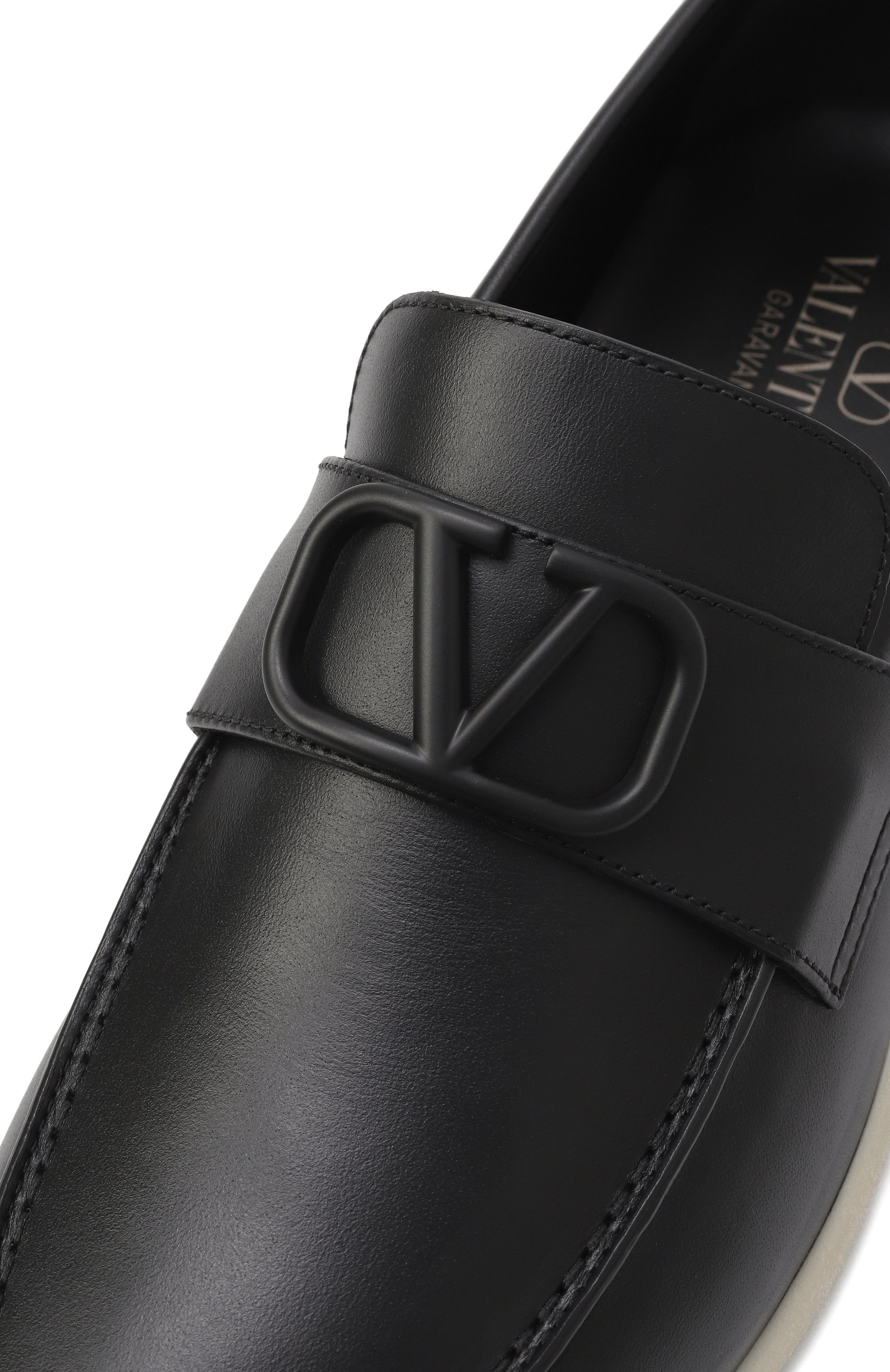 Кожаные лоферы leisure flows VALENTINO, арт. 6Y2S0I53/UHE, фото 7