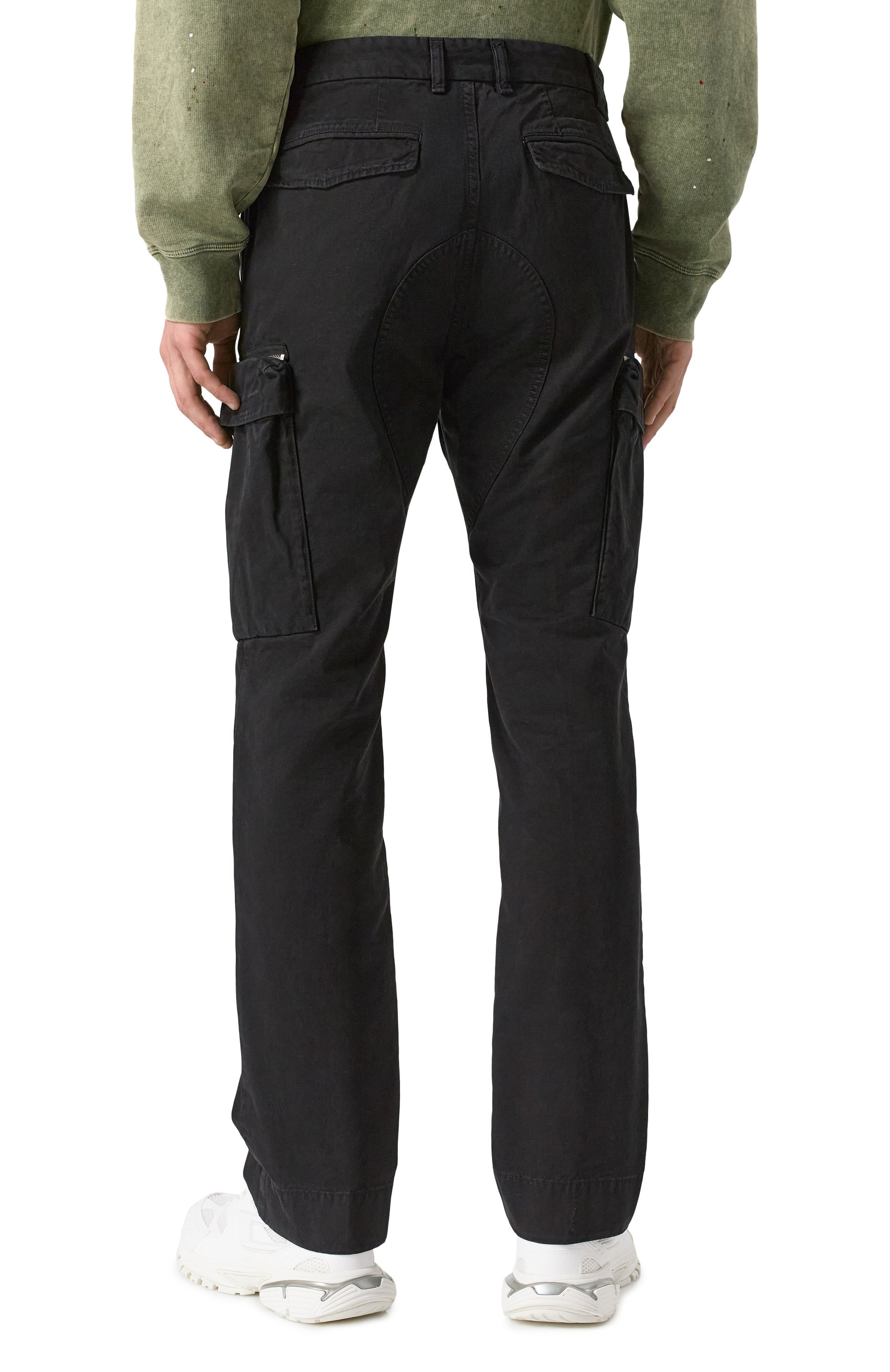 Хлопковые брюки-карго DIESEL, арт. A15492/0NKBM, фото 4