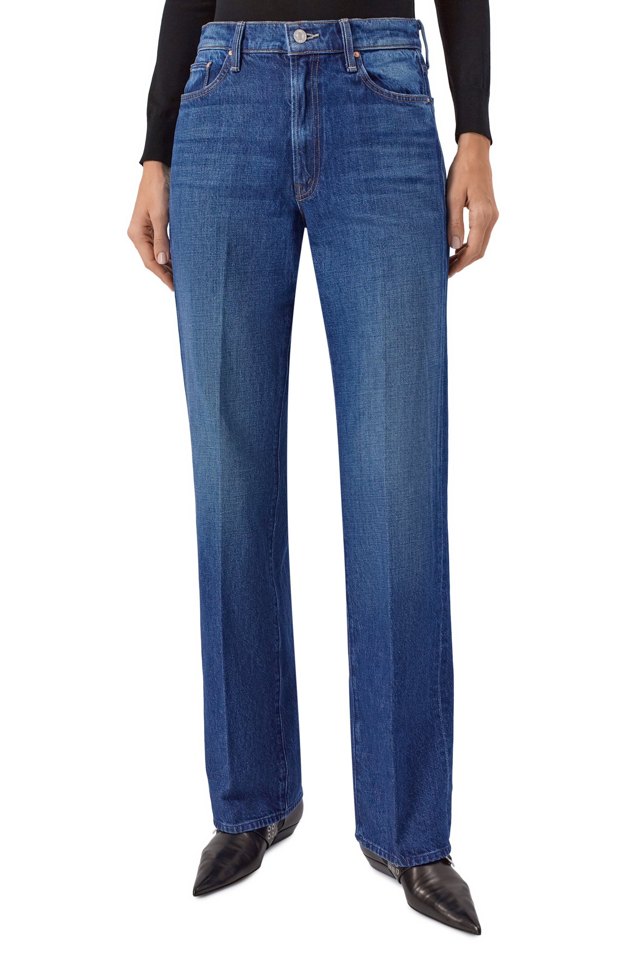 Джинсы  MOTHER, арт. 10947-1396/THE RAMBLER ZIP HEEL (SUPERI0R), фото 3