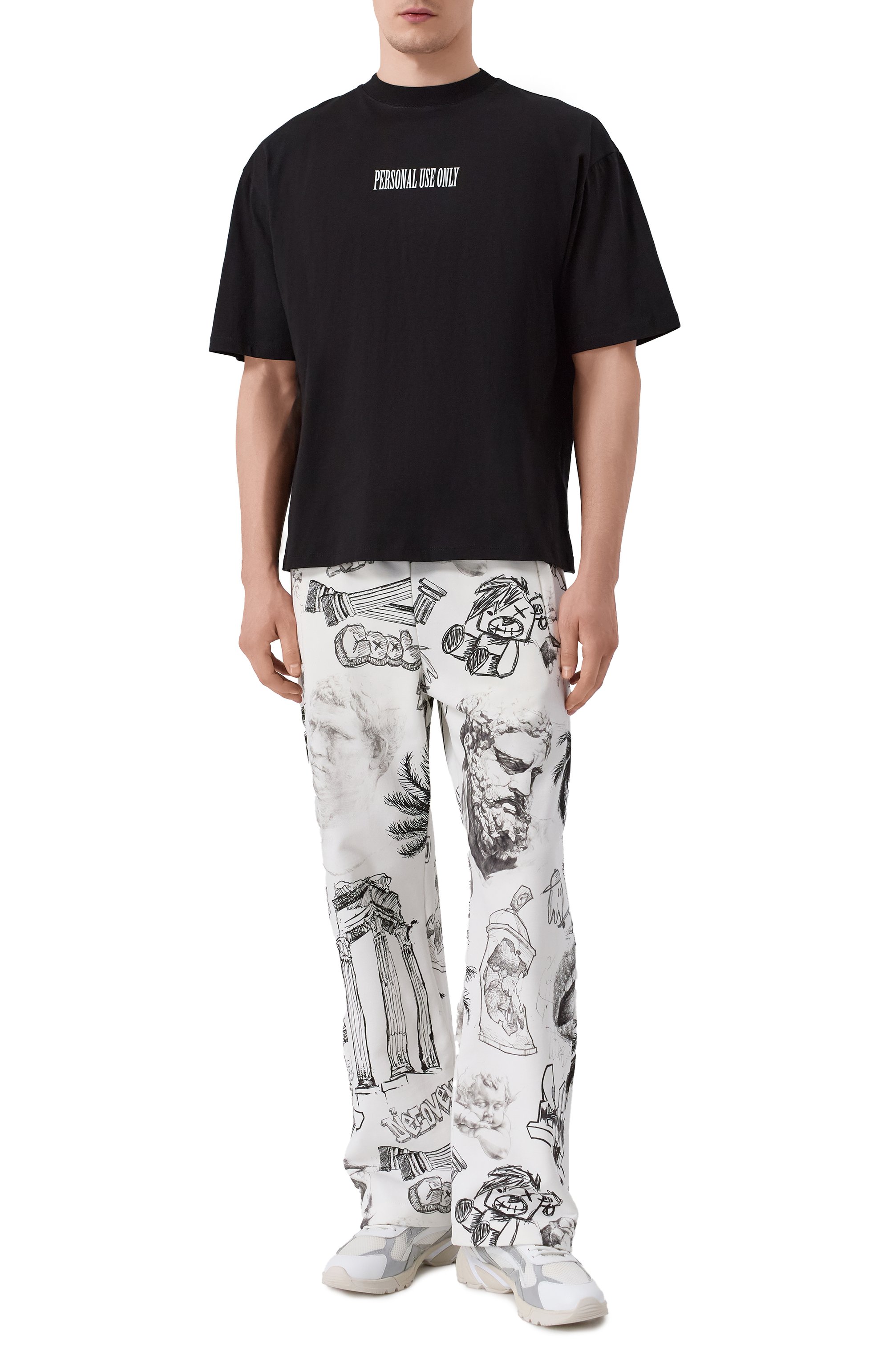 Хлопковая футболка DIEGO VENTURINO, арт. DVTS0PU0, фото 2