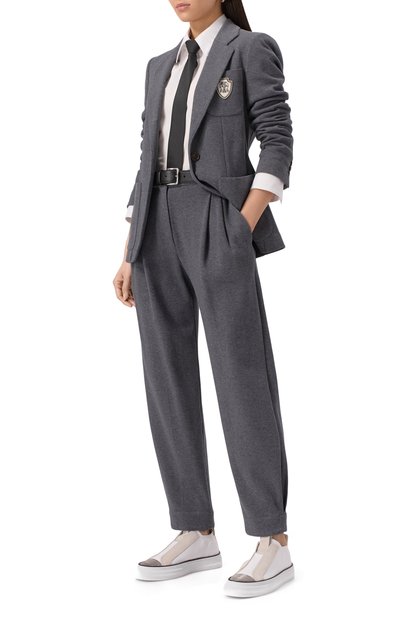 Текстильные кеды BRUNELLO CUCINELLI, арт. MZ49G2940, фото 2