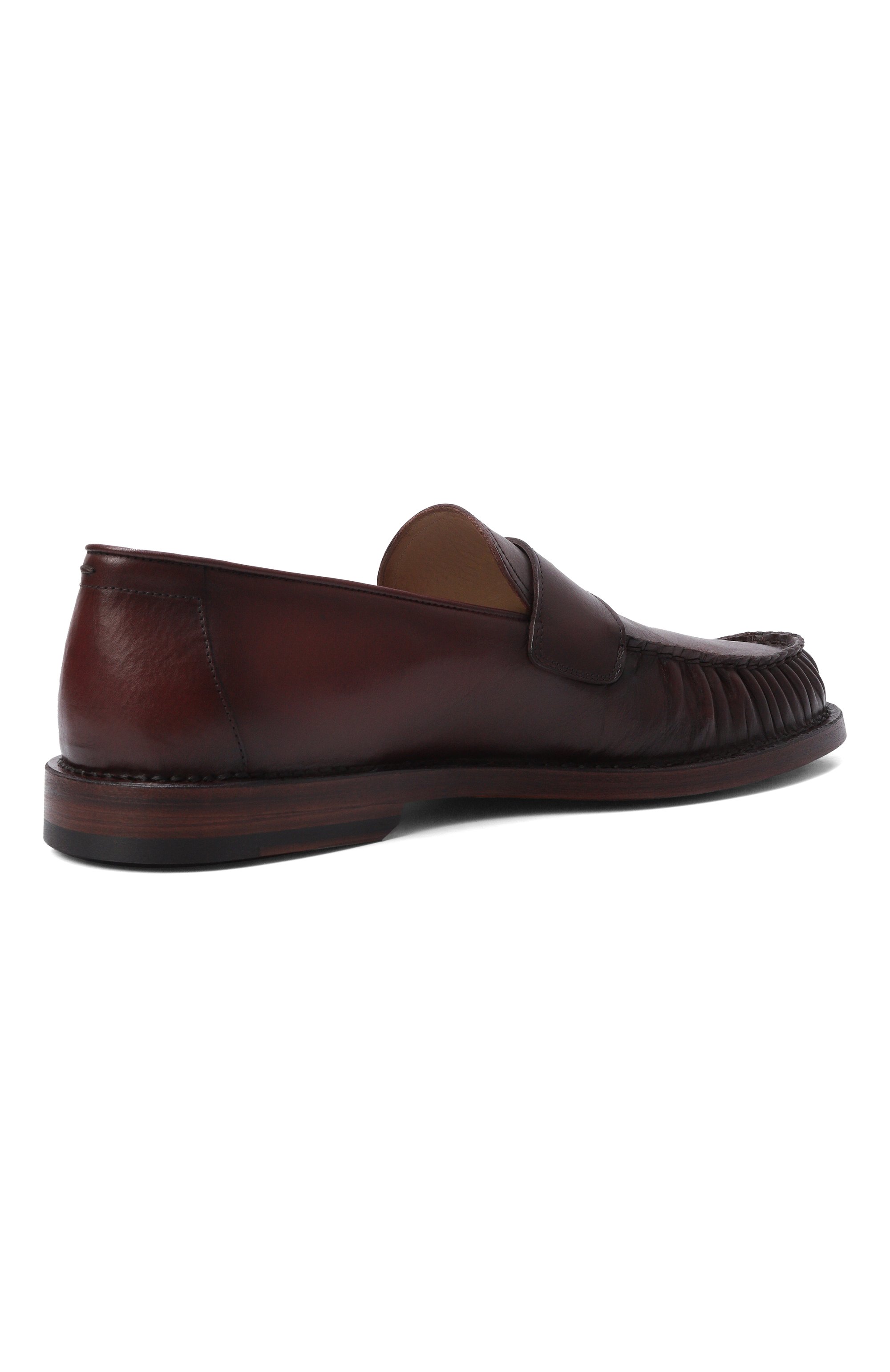 Кожаные пенни-лоферы PANTANETTI, арт. 18542F/FLUTH, фото 4