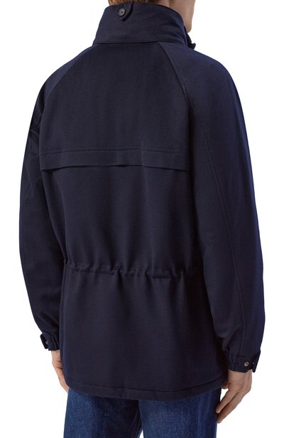 Кашемировая куртка LORO PIANA темно-синего цвета по цене 799500 руб., арт. FAQ0481, фото 4 Кашемировая куртка LORO PIANA, арт. FAQ0481, фото 4