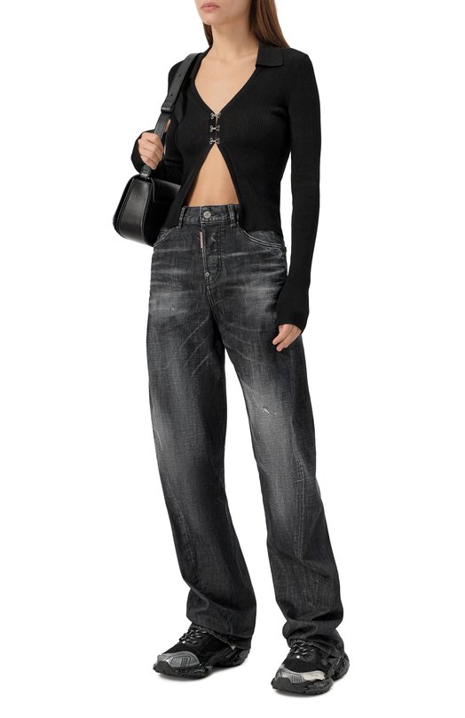 Кроссовки Faster Dsquared2 SNW0461/35508533 Чёрный  SNW0461/35508533 Фото 3