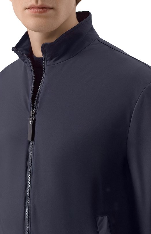 Бомбер Canali 041087U/SG03467 Синий  041087U/SG03467 Фото 5