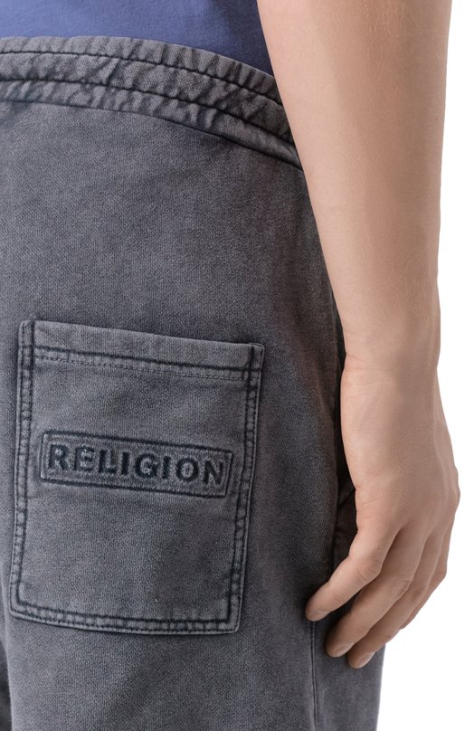 Хлопковые шорты Religion 15TALP11 Серый  15TALP11 Фото 5