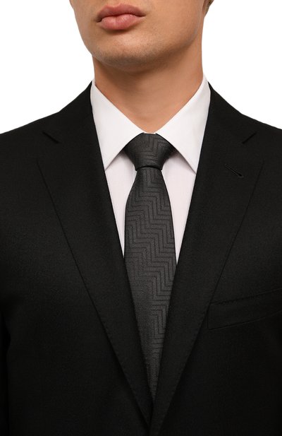 Шелковый галстук LANVIN, арт. 6L8150/J5928, фото 2