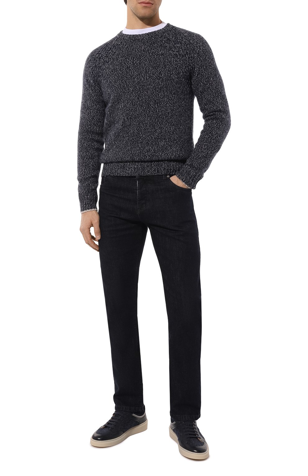 Свитер из шерсти и кашемира PAUL&SHARK, арт. 14311030, фото 2