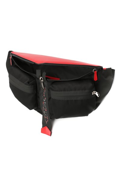 Текстильная поясная сумка GIVENCHY черного цвета по цене 95950 руб., арт. BKU00LK100, фото 4 Текстильная поясная сумка GIVENCHY, арт. BKU00LK100, фото 4