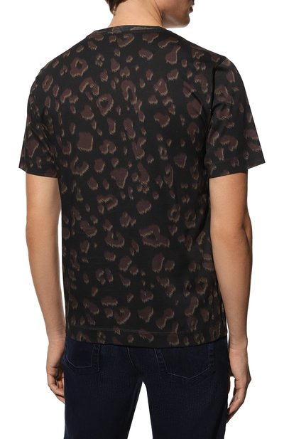 Хлопковая футболка DRIES VAN NOTEN, арт. 222-021187-5601, фото 4