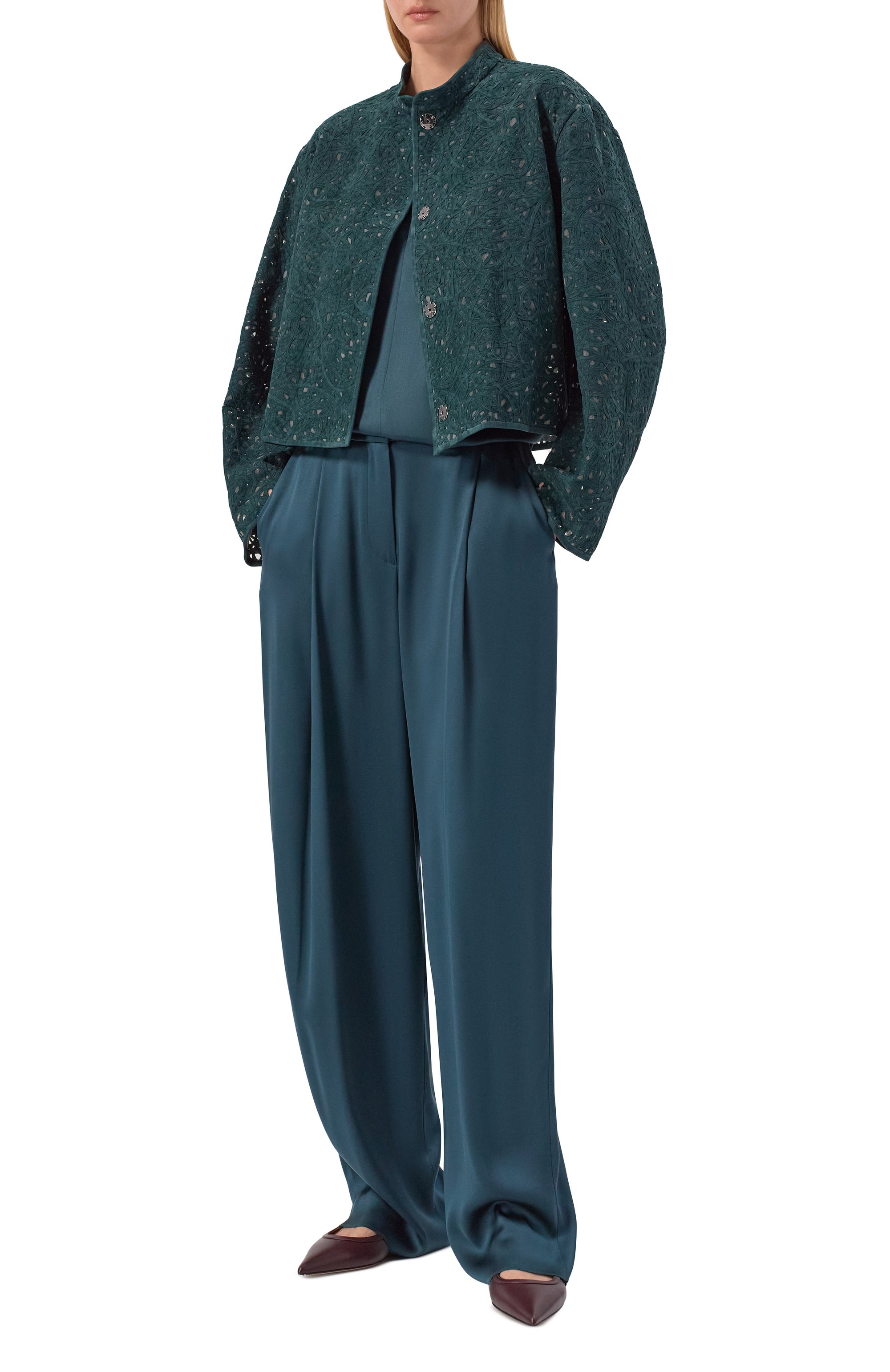 Замшевый жакет GIORGIO ARMANI, арт. GW003837/AF28332, фото 2