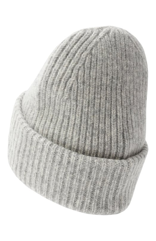 Шапка из шерсти и хлопка Parajumpers 25WPAHAHA32 Серый  25WPAHAHA32 Фото 2