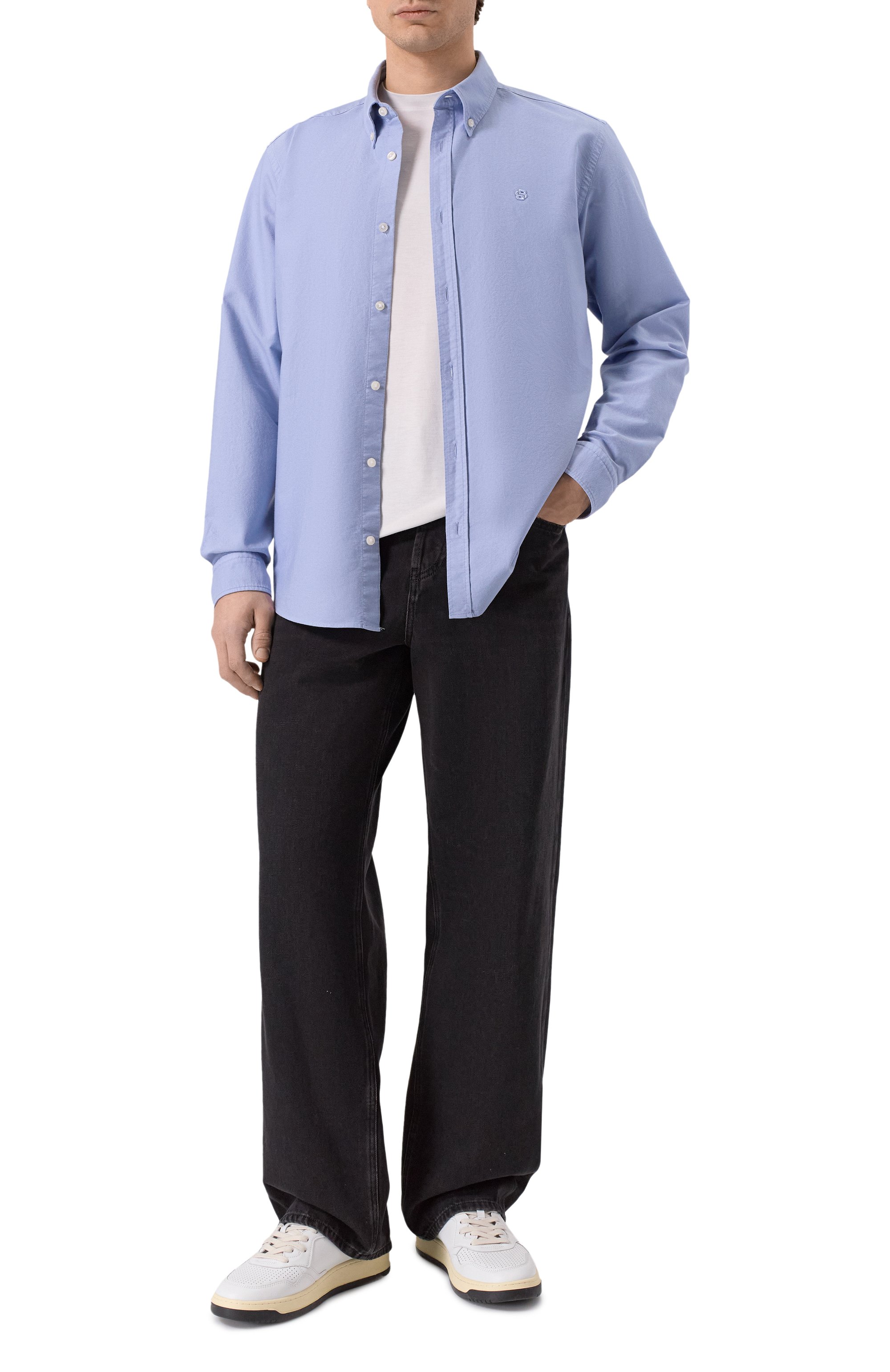 Хлопковая рубашка BOSS, арт. 50555920, фото 2