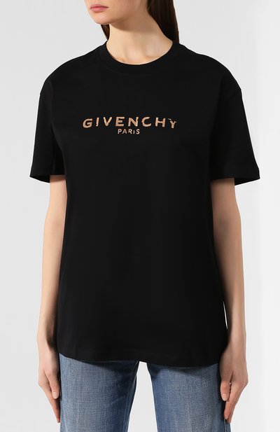 Хлопковая футболка GIVENCHY, арт. BW70603Z2L, фото 3