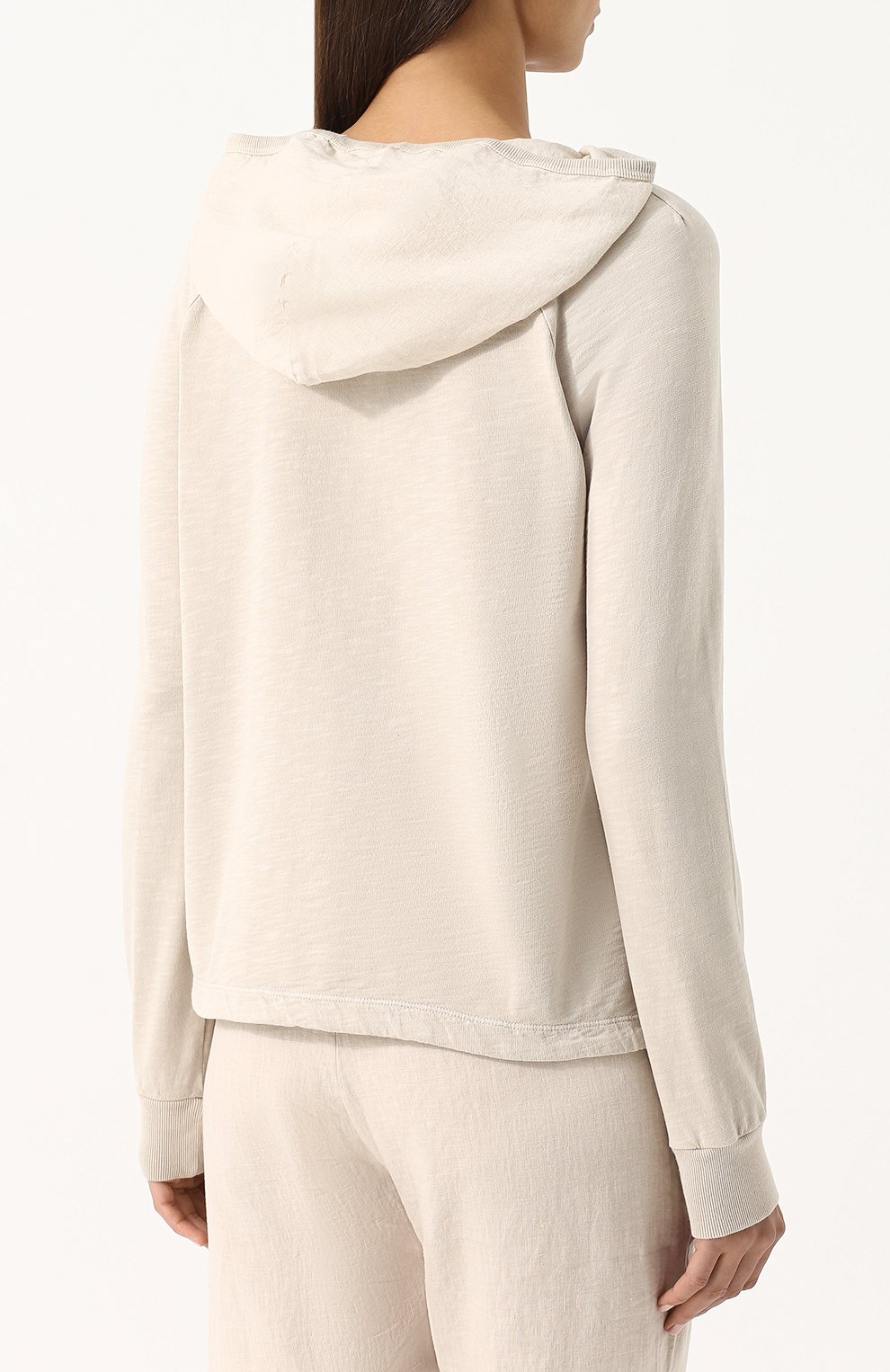 Хлопковый кардиган на молнии с капюшоном DEHA, арт. B74332, фото 4