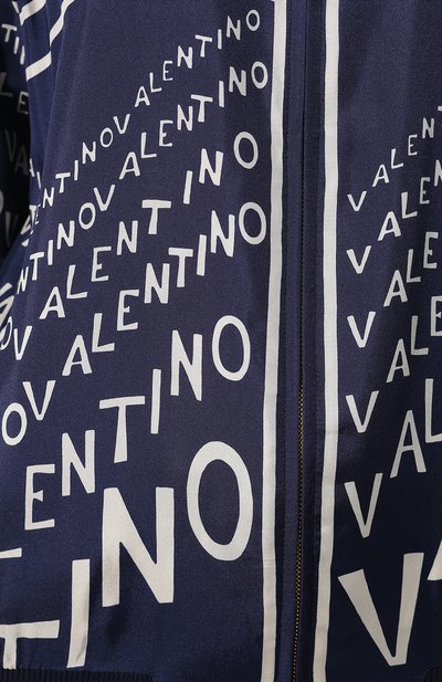 Шелковый бомбер VALENTINO, арт. RB3CI0A04EL, фото 5