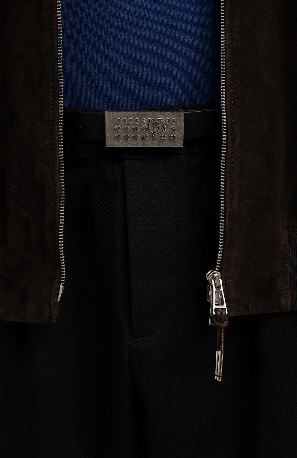 Кожаный ремень MM6, арт. SA6TP0010/P6455, фото 2