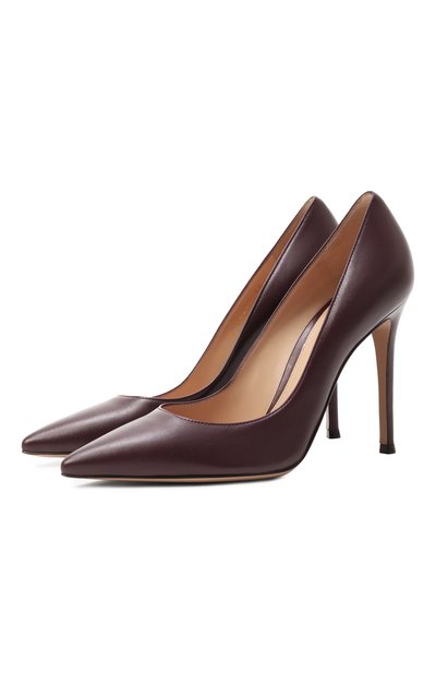 Женские кожаные туфли gianvito 105 GIANVITO ROSSI, арт. G28470.15RIC.NAPB0UR