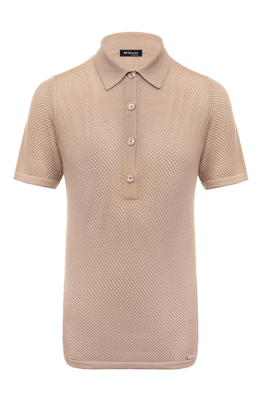 Шелковое поло KITON, арт. D55714DES, фото 1