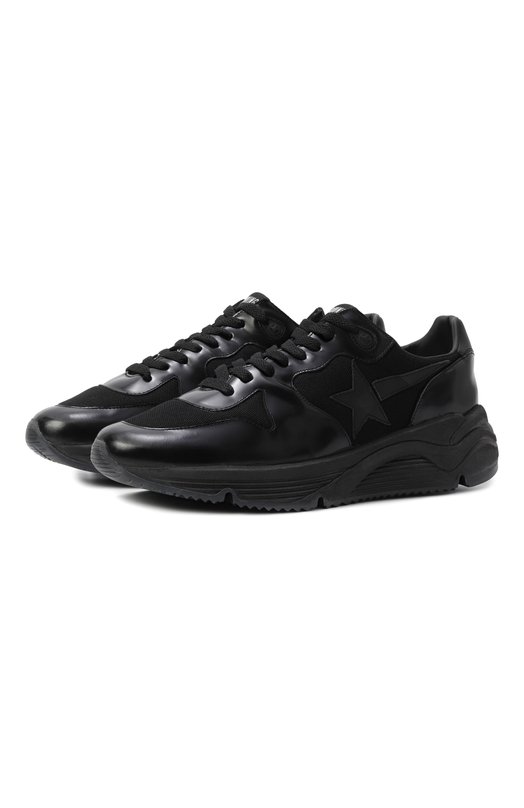 Комбинированные кроссовки Running Sole Golden Goose Deluxe Brand GMF00126.F006878 Чёрный GMF00126.F006878