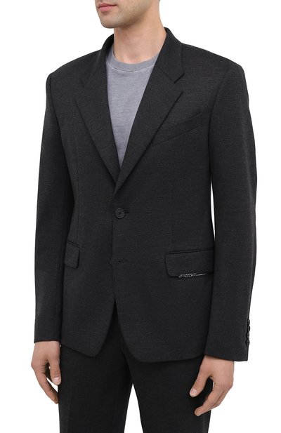 Шерстяной пиджак GIVENCHY, арт. BM308D30HT, фото 4