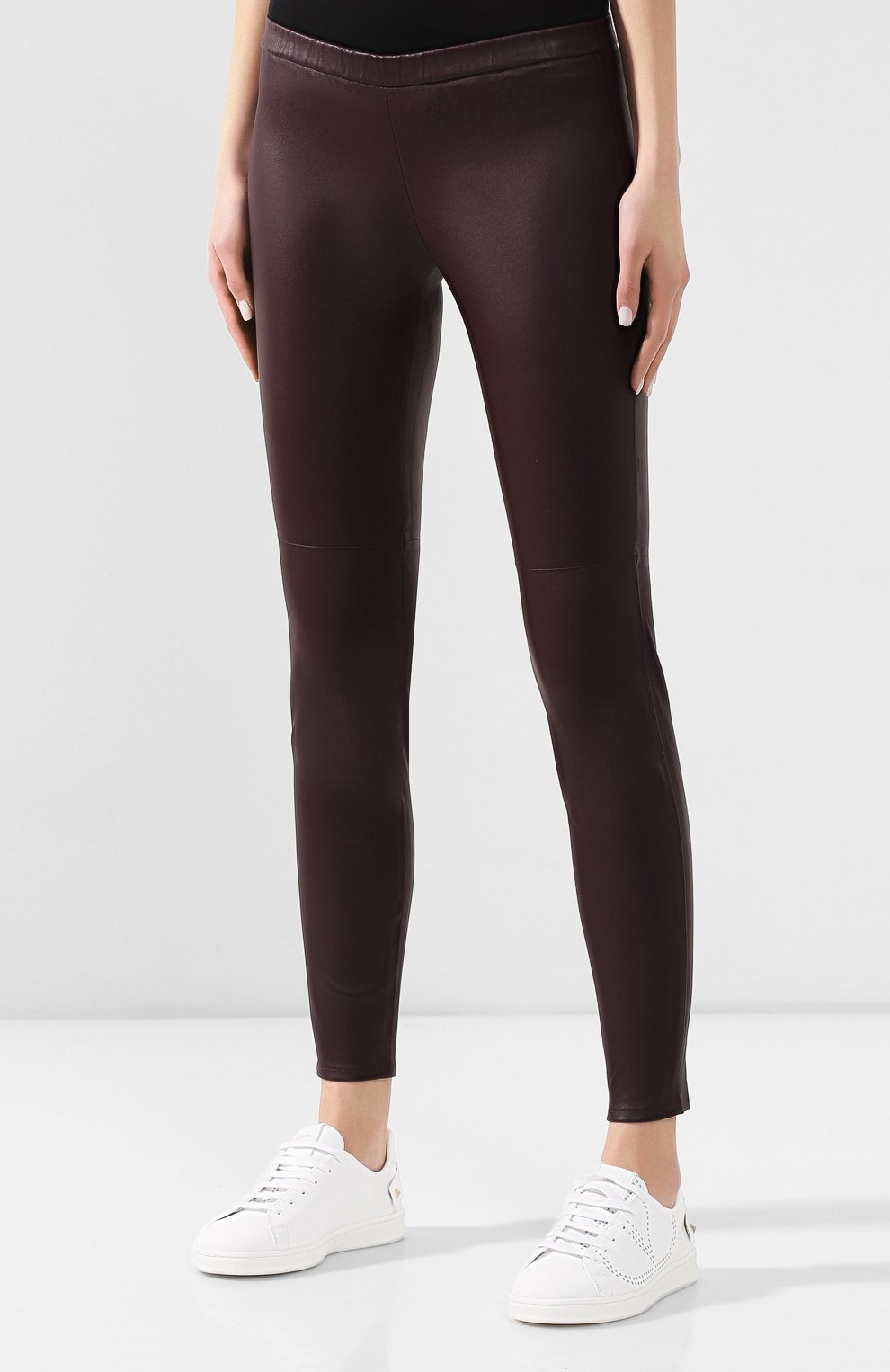 Кожаные легинсы MICHAEL MICHAEL KORS, арт. MH53353FR8, фо то 3