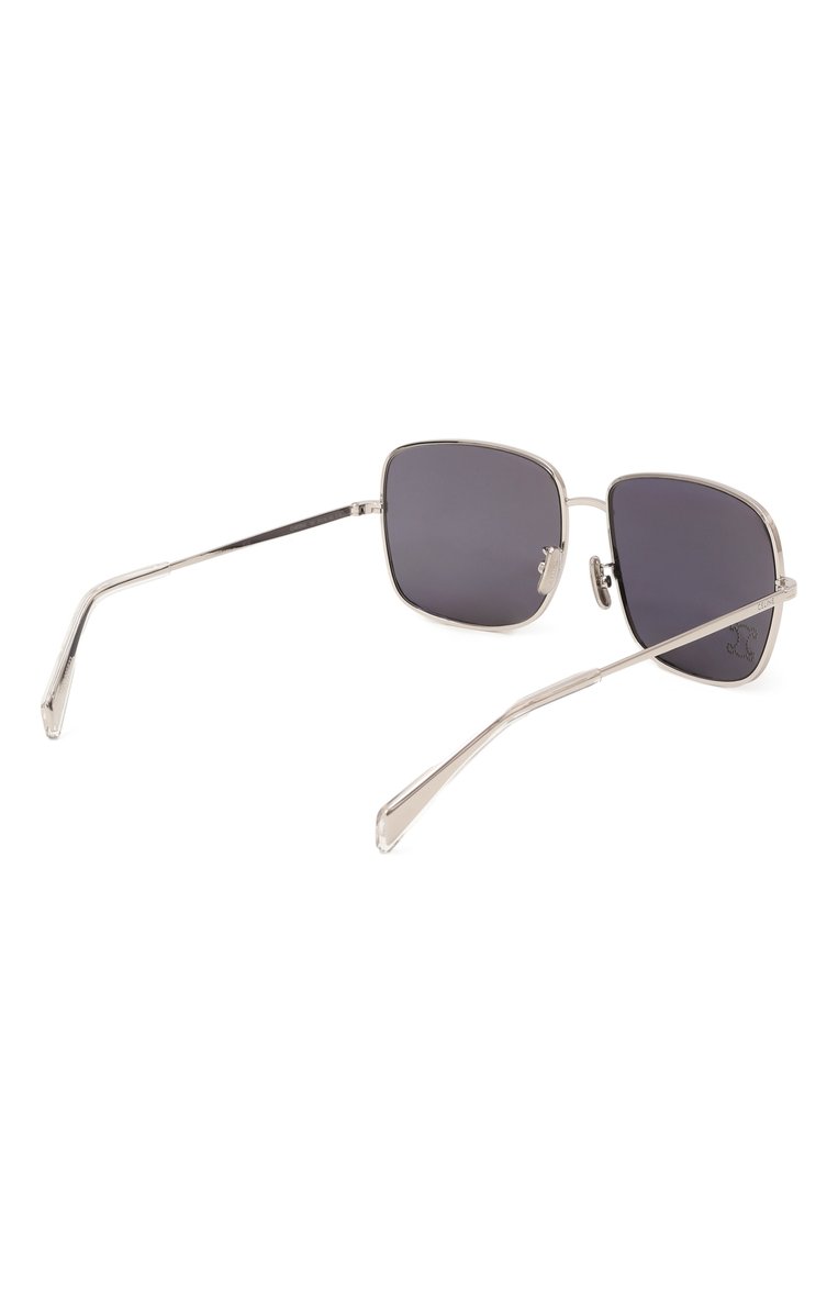 Женские солнцезащитные очки CELINE EYEWEAR синего цвета, арт. CL40284U 16V | Фото 4 (Региональные ограничения белый список (Axapta Mercury): Не проставлено; Нос: Не проставлено; Тип очков: С/з; Материал: Металл; Оптика Гендер: оптика-женс�кое; Очки форма: Квадратные)
