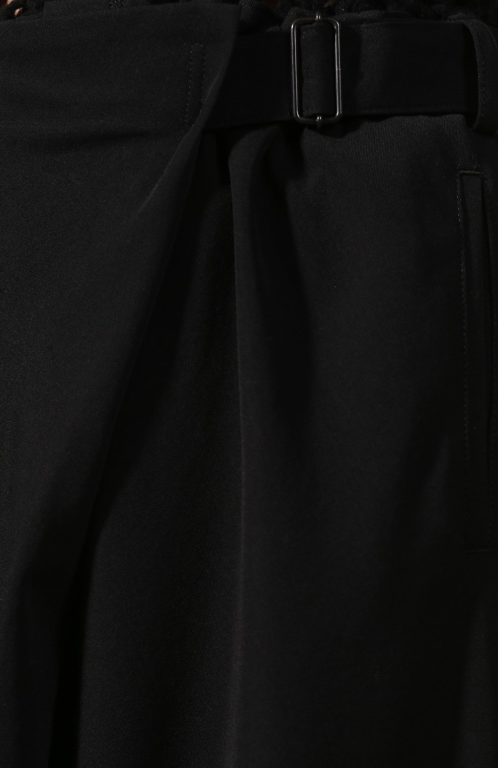 Шерстяная юбка YOHJI YAMAMOTO, арт. NC-P13-100, фото 5