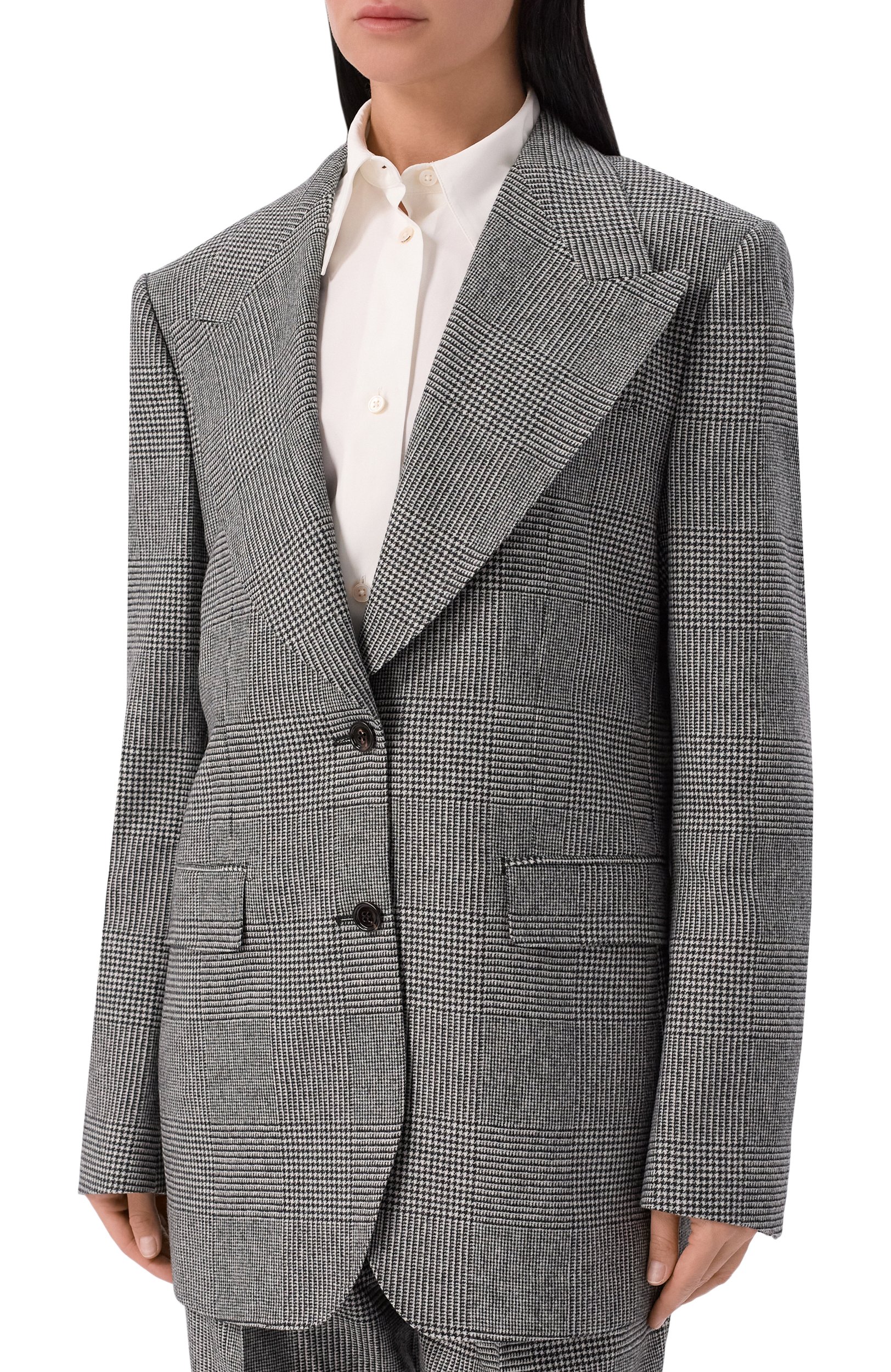 Жакет из шерсти и кашемира DOLCE & GABBANA, арт. F2JCBT/FQ205, фото 3