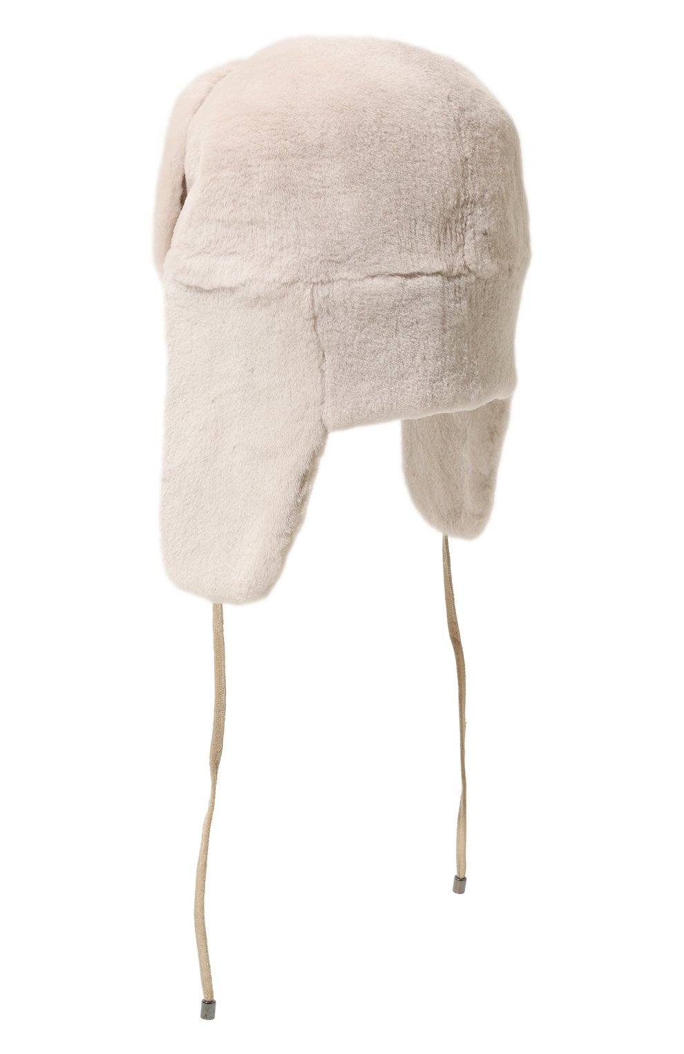 Меховая шапка-ушанка из норки VICTORIA KUSENKOVA бежевого цвета по цене 108240 руб., арт. 091210012093, фото 3 Меховая шапка-ушанка из норки VICTORIA KUSENKOVA, арт. 091210012093, фото 3