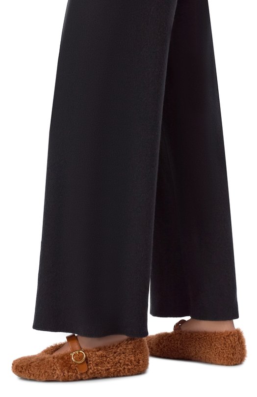 Балетки из овчины Ferragamo 01K586/787502 Коричневый  01K586/787502 Фото 2