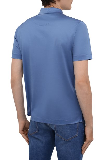 Хлопковое поло CANALI, арт. T0238/MJ00002, фото 4