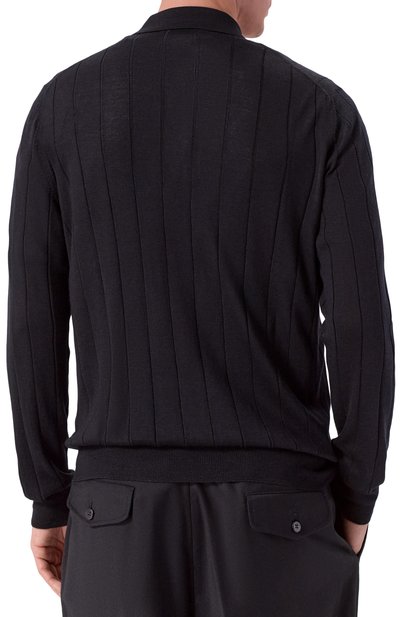 Поло из шерсти и шелка GRAN SASSO, арт. 57137/13118, фото 4