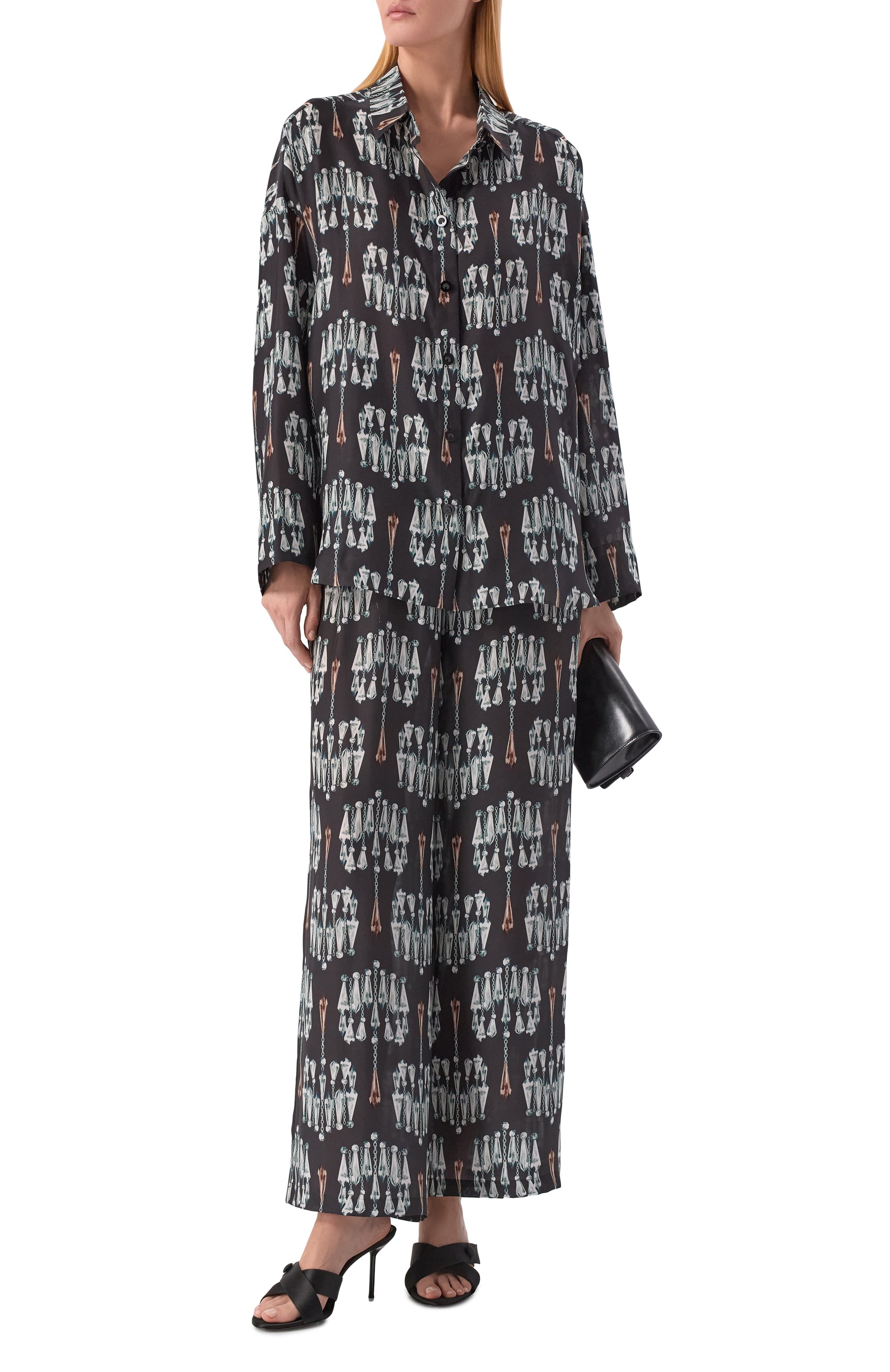 Шелковые брюки AKHMADULLINA, арт. 1226.3B602/S713.3, фото 2