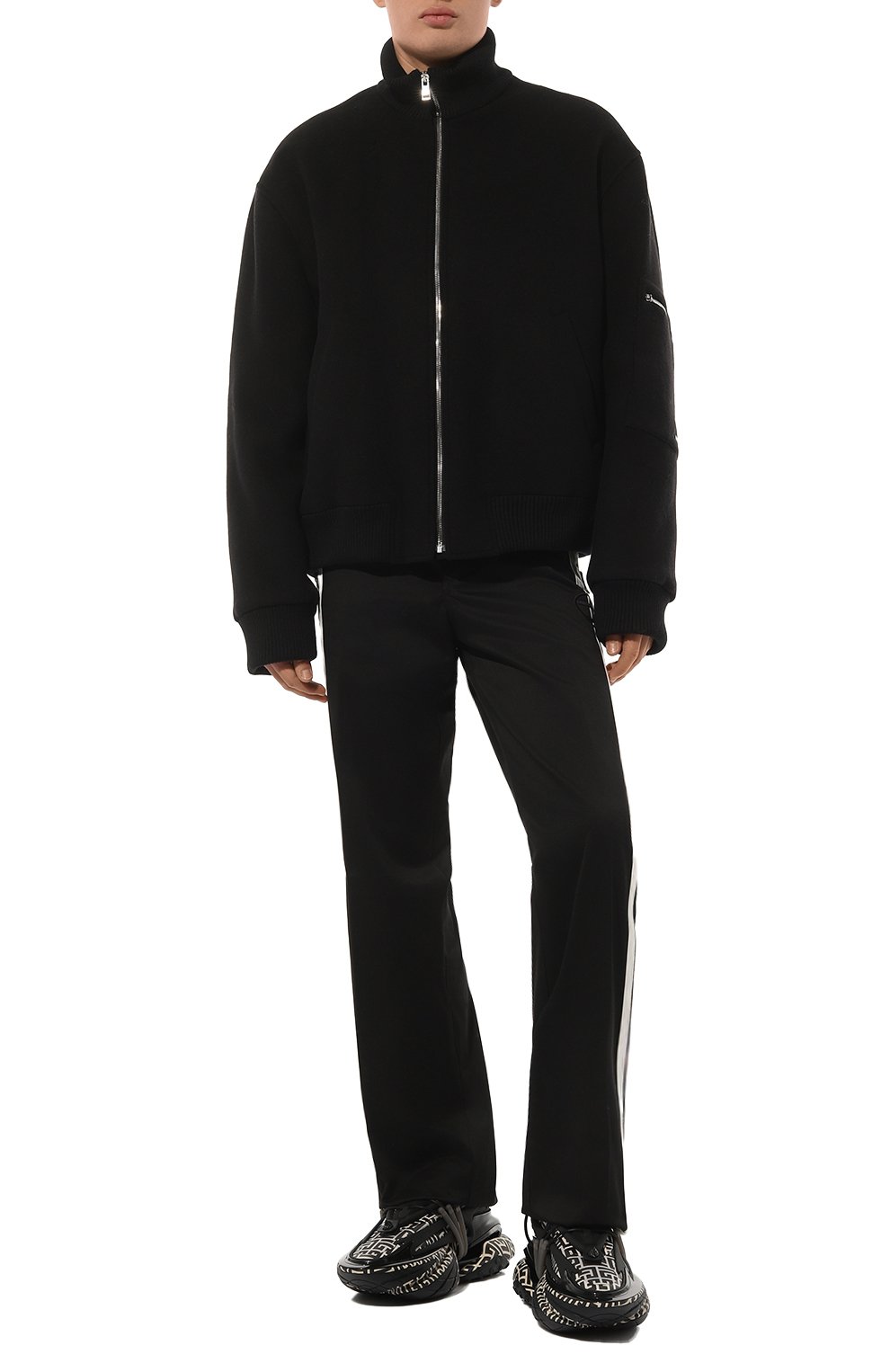 Комбинированные кроссовки unicorn BALMAIN, арт. AM1VJ309KPNR, фото 2